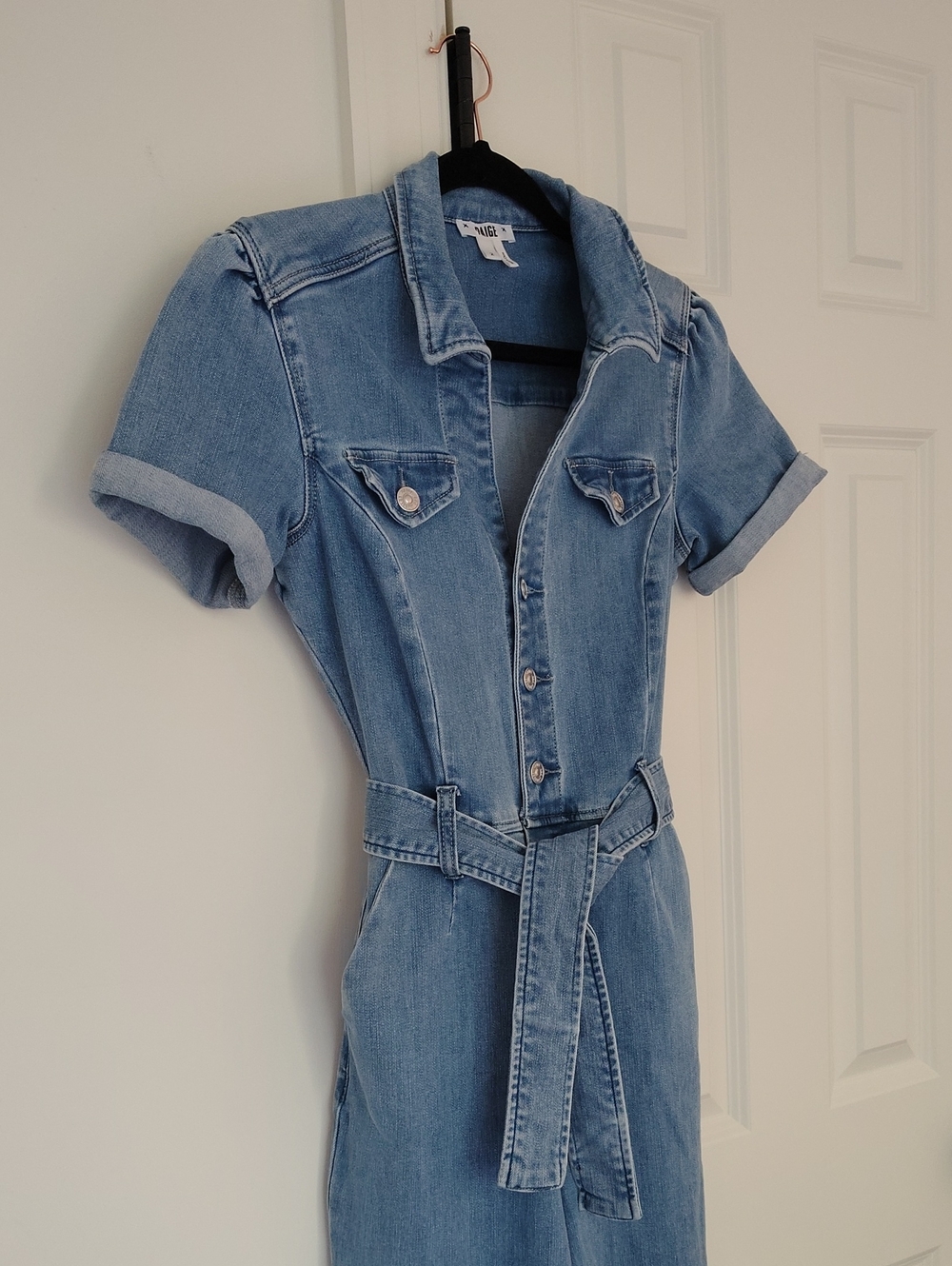PAIGE‎ Anessa Short Sleeve Jumpsuit in Hailey- Size 2 - Picture 2 of 11